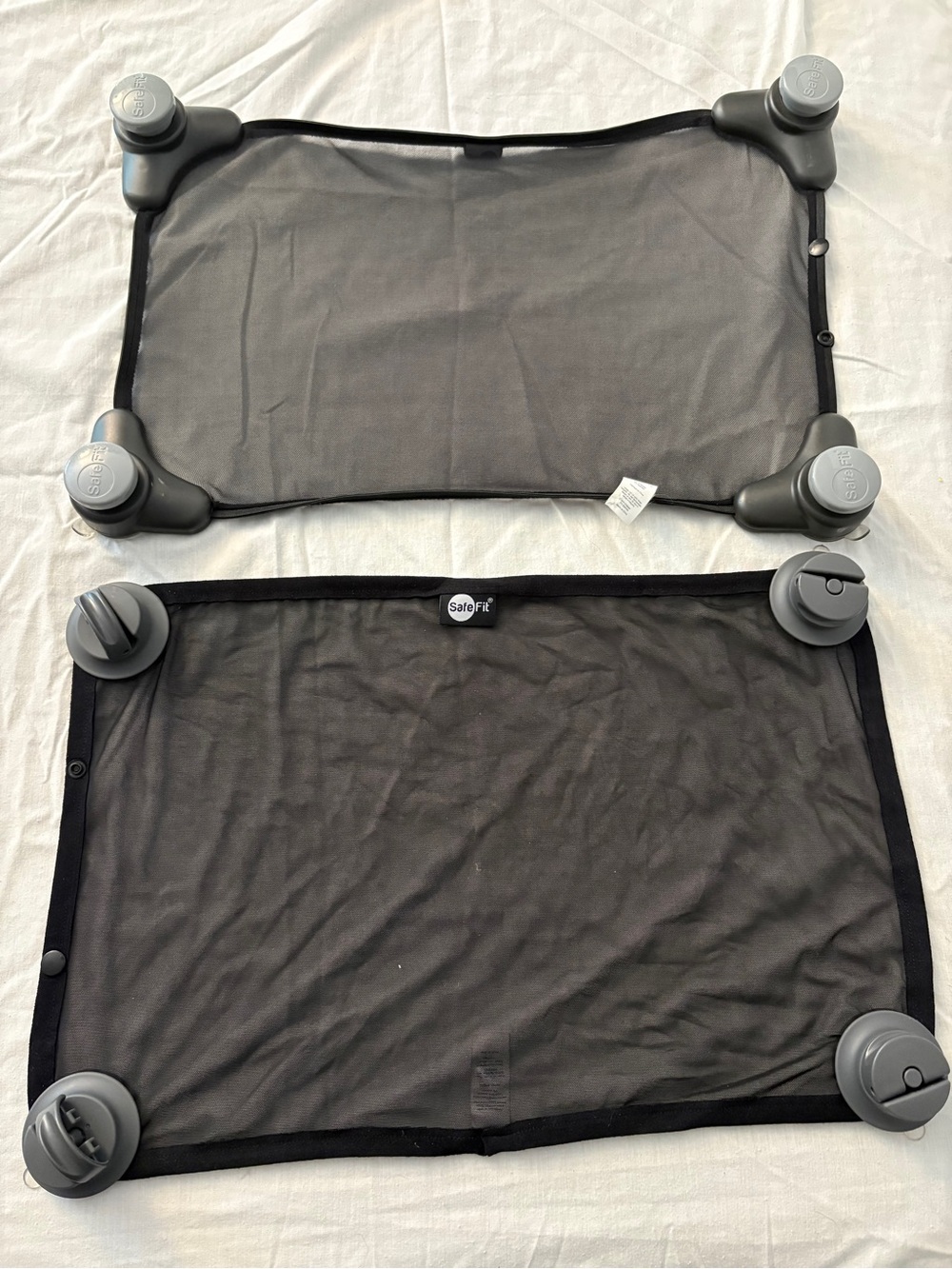 Black Sunshade window Mounts - Pair